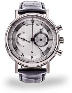 Breguet Classique Chronograph 5287BB/12/9ZU 42.5mm White gold Silver