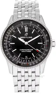 Breitling Navitimer A17325241B1A1 Stainless steel Black