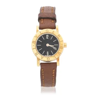 Bulgari BB 23 GL Yellow gold Black