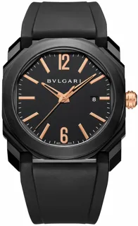 Bulgari Octo Solotempo 102581 Rose gold and Stainless steel