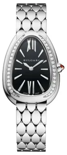 Bulgari Serpenti Seduttori 103449 33mm Stainless steel Black