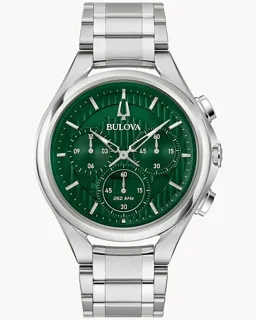 Bulova CURV 96A297 Stainless steel Green