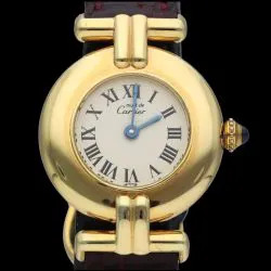 Cartier Colisée Vermeil 590002 Gold-plated White