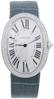 Cartier Baignoire WB520009 18k white gold Silver