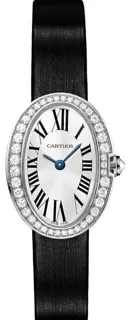 Cartier Baignoire wb520027 18k white gold Silver