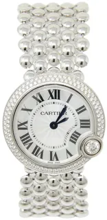 Cartier Ballon Blanc WE902058 18k white gold and Diamond White