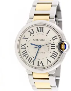 Cartier Ballon Bleu de Cartier Yellow gold and Stainless steel Silver