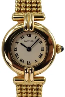 Cartier Colisee 24mm 18k yellow gold White