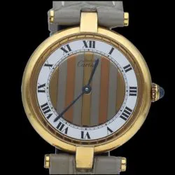 Cartier Must de Cartier MT39749 Gold-plated White