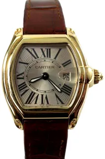 Cartier Roadster W62018Y5 18k yellow gold Silver