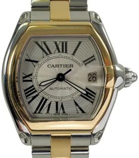 Cartier Roadster w62031y4 Yellow gold and Stainless steel Silver