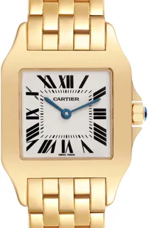 Cartier Santos W25062X9 Yellow gold Silver