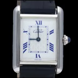 Cartier Tank Must 2416 Silver White