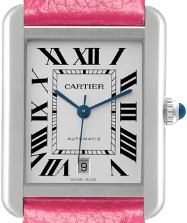 Cartier Tank Solo WSTA0029 Stainless steel Silver