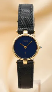 Cartier Vermeil Must 590004 Blue