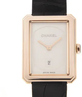 Chanel Boy-Friend H4313 Yellow gold White