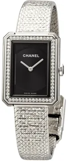 Chanel Boy-Friend H4877 Stainless steel Black