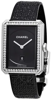 Chanel Boy-Friend H5318 Stainless steel Black