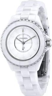 Chanel J12 Phantom H6345 White ceramic White