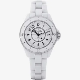 Chanel J12 H5699 White ceramic White