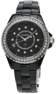 Chanel J12 H6419 Stainless steel Black