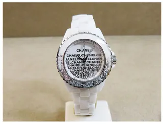 Chanel J12 H7419 White ceramic White