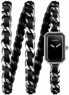 Chanel Premier H3749 23.6mm Stainless steel Black