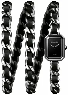 Chanel Premier H7023 19.5mm Stainless steel Black