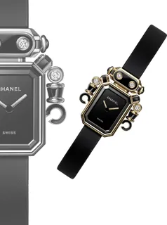 Chanel Premier H7944 Yellow Gold$Ceramic Black