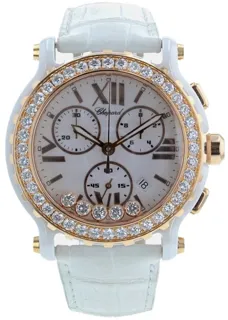 Chopard Happy Sport 288515-9002 Rose gold White