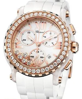 Chopard Happy Sport 288515-9002 Rose gold White