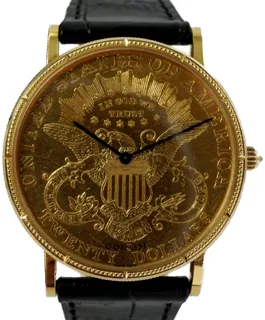 Corum $20 Coin 18k yellow gold