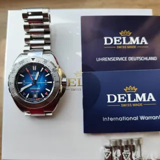 Delma 41701.670.6.049 Stainless steel Blue