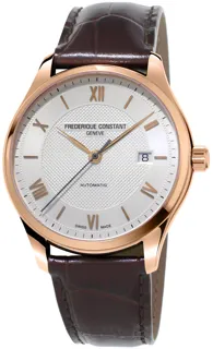 Frédérique Constant Classics Index FC-303MV5B4 Rose gold Silver