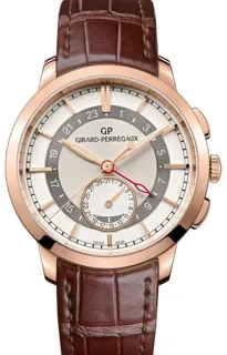 Girard-Perregaux 1966 49544-52-131-BBB0 Rose gold Silver