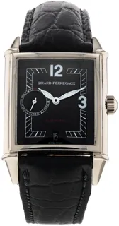 Girard-Perregaux Vintage 1945 2596 White gold Black