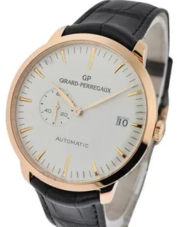 Girard-Perregaux 1966 Small Seconds 49543-52-131-BB60 18k rose gold Silver