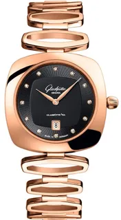 Glashütte Pavonina 1-03-01-28-05-14 18k rose gold Black