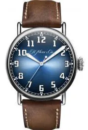 H. Moser & Cie. Heritage 8200-1201 Stainless steel Blue