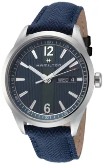 Hamilton Broadway Day Date H43311941 Stainless steel Blue