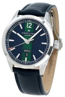 Hamilton Broadway Day Date H43515641 Stainless steel Blue