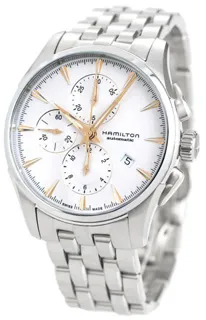 Hamilton Jazzmaster Auto Chrono H32586111 Stainless steel White