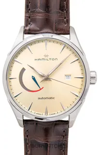 Hamilton Jazzmaster H32635521 Stainless steel Beige