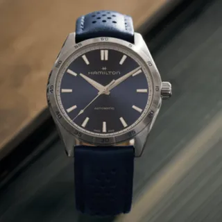 Hamilton Jazzmaster H36115640 Stainless steel Blue