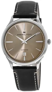 Hamilton Jazzmaster Thinline H38525721 Stainless steel Beige