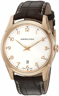 Hamilton Jazzmaster Thinline H38541513 Rose gold White