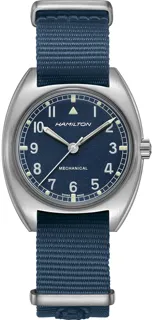 Hamilton Khaki Aviation H76419941 Stainless steel Blue