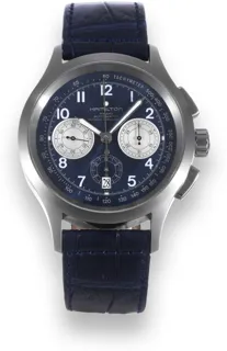 Hamilton Khaki Aviation H76517643 Steel Blue