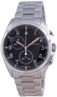 Hamilton Khaki Aviation H76522131 Stainless steel Black