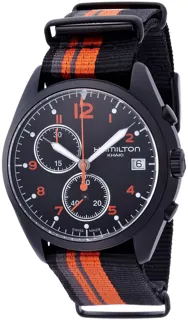 Hamilton Khaki Aviation H76582933 Stainless steel and Black PVD Black